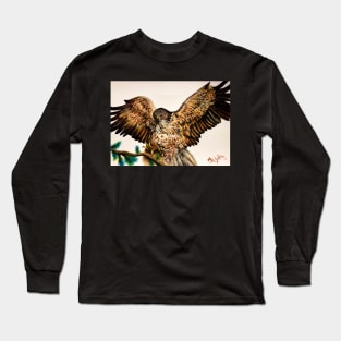 Golden Eagle In Flight Long Sleeve T-Shirt